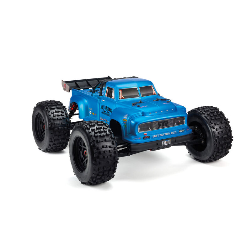 Arrma Notorious Outcast 6s BLX Blue Painted Body w/ Roll Hoop & 4 Clip Retainers